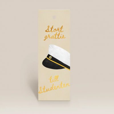 Kort/tag Card Store, Stort grattis till studenten