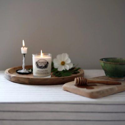 Doftljus 45 h, VILDHONUNG & TOBAK