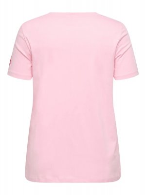T-shirt Carbolette, rosa