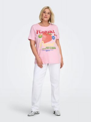 T-shirt Carbolette, rosa