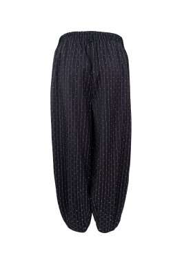 Ballongbyxor Angelica, svart/strass