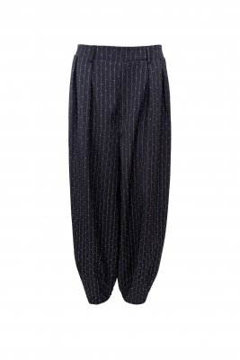 Ballongbyxor Angelica, svart/strass