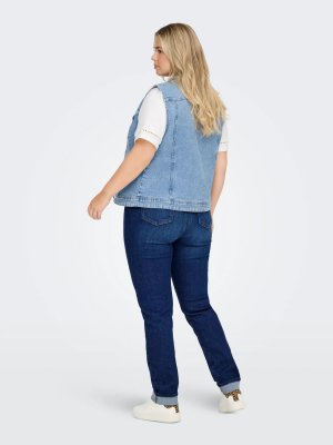 Jeansväst Carwespa, Light Blue Denim