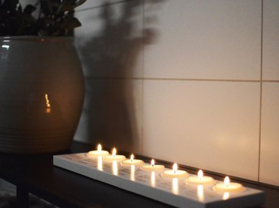 Doftljus Presentask AROMATERAPI veckokollektion