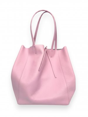 Väska i skinn Vicky, rosa