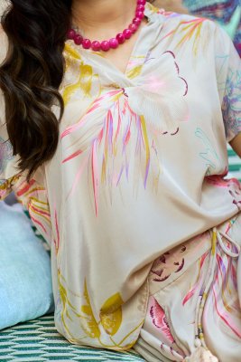 Blus Andrea, Poppy Rose