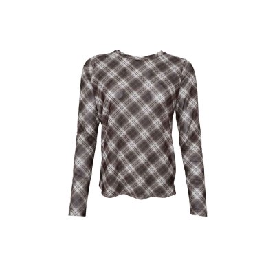 Meshtopp Kamma, Brown Tartan