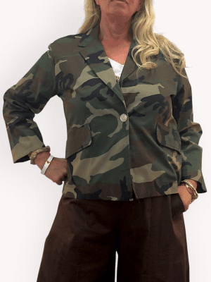 Korta jacka Zita, Camo